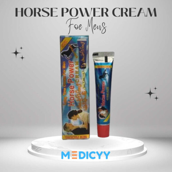 ہارس پاور کریم (Horse Power Cream) - مردوں کے لیے ایکسٹرا پاور اور لانگ ٹائم کریم
